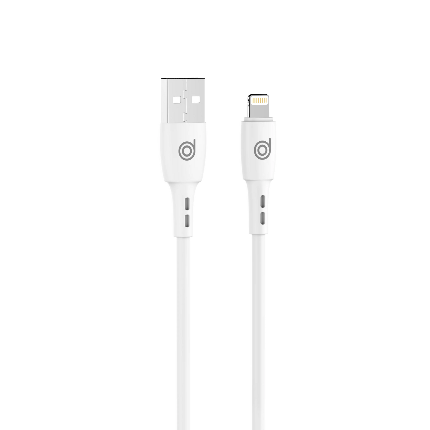 digifon Cables USB To Lightning 1 Meter White