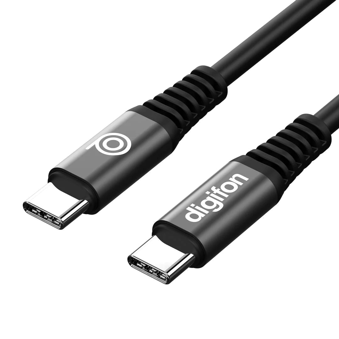 digifon Cheetah Type C to Type C USB Cable 2M Black