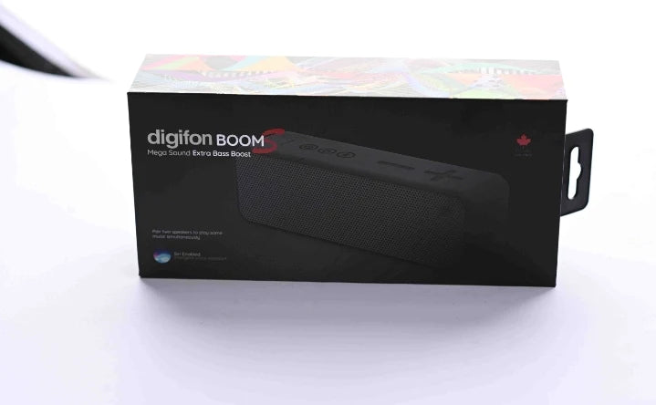 digifon BoomS Speaker Black